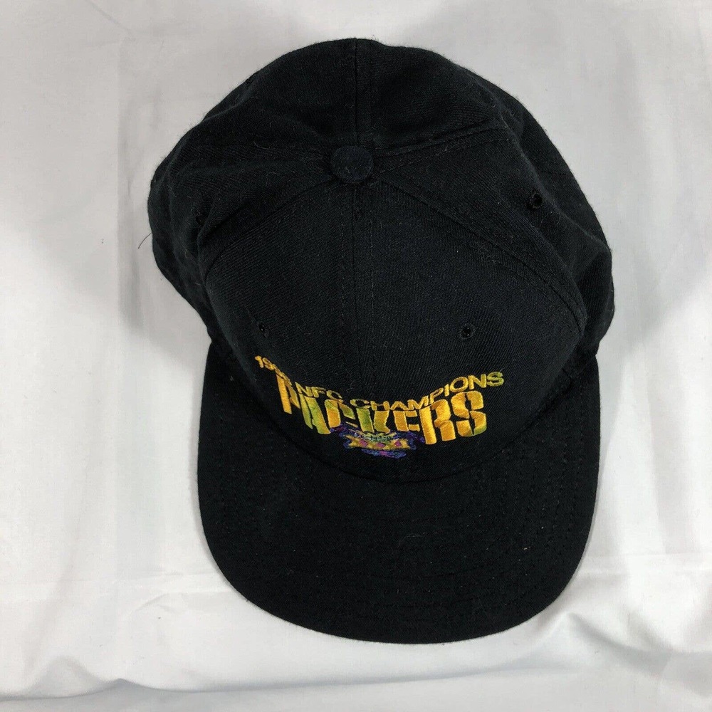 VTG NEW ERA 1996 NFC Champions Greenbay Packers Superbowl XXXI Hat Cap USA Made - Picture 5 of 9